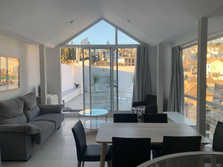 Amazing Loft! Rooftop Terrace! Alhambra Views! Apartment Granada Luaran gambar