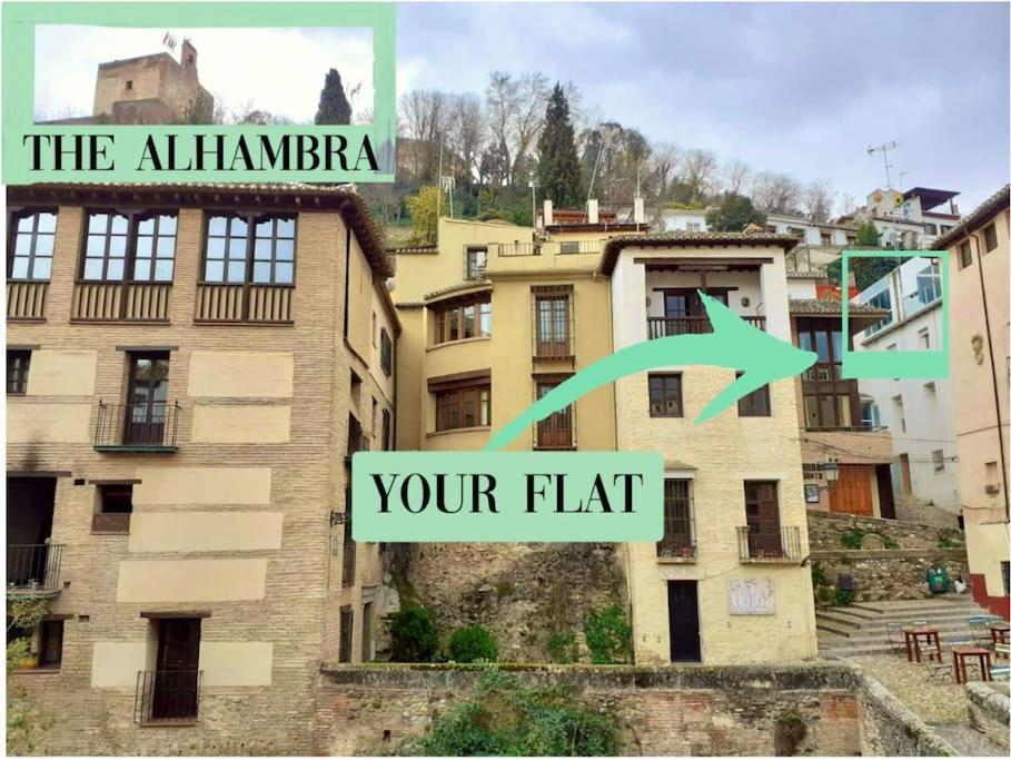 Amazing Loft! Rooftop Terrace! Alhambra Views! Apartment Granada Luaran gambar